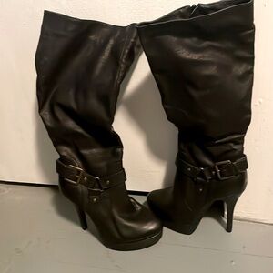 Cute knee high boots
